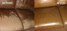 damaged leather furniture repair