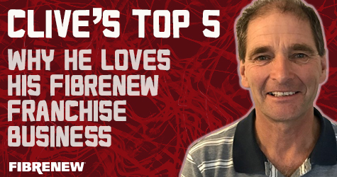 Clive&#8217;s Top 5: Why He Loves His Fibrenew Franchise Business