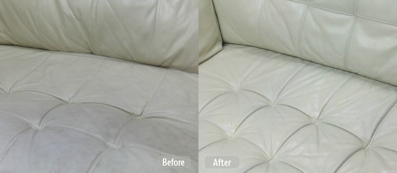 Leather Couch Cleaning and Protecting
