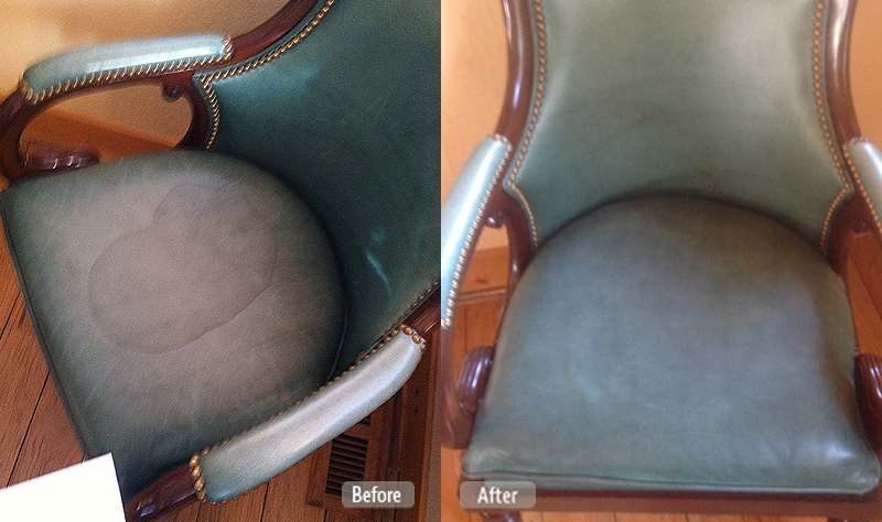 Removal of Stain on Chair