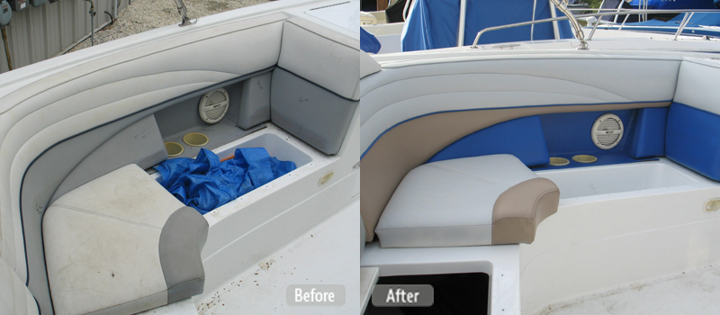 Pontoon Boat Seat Repair